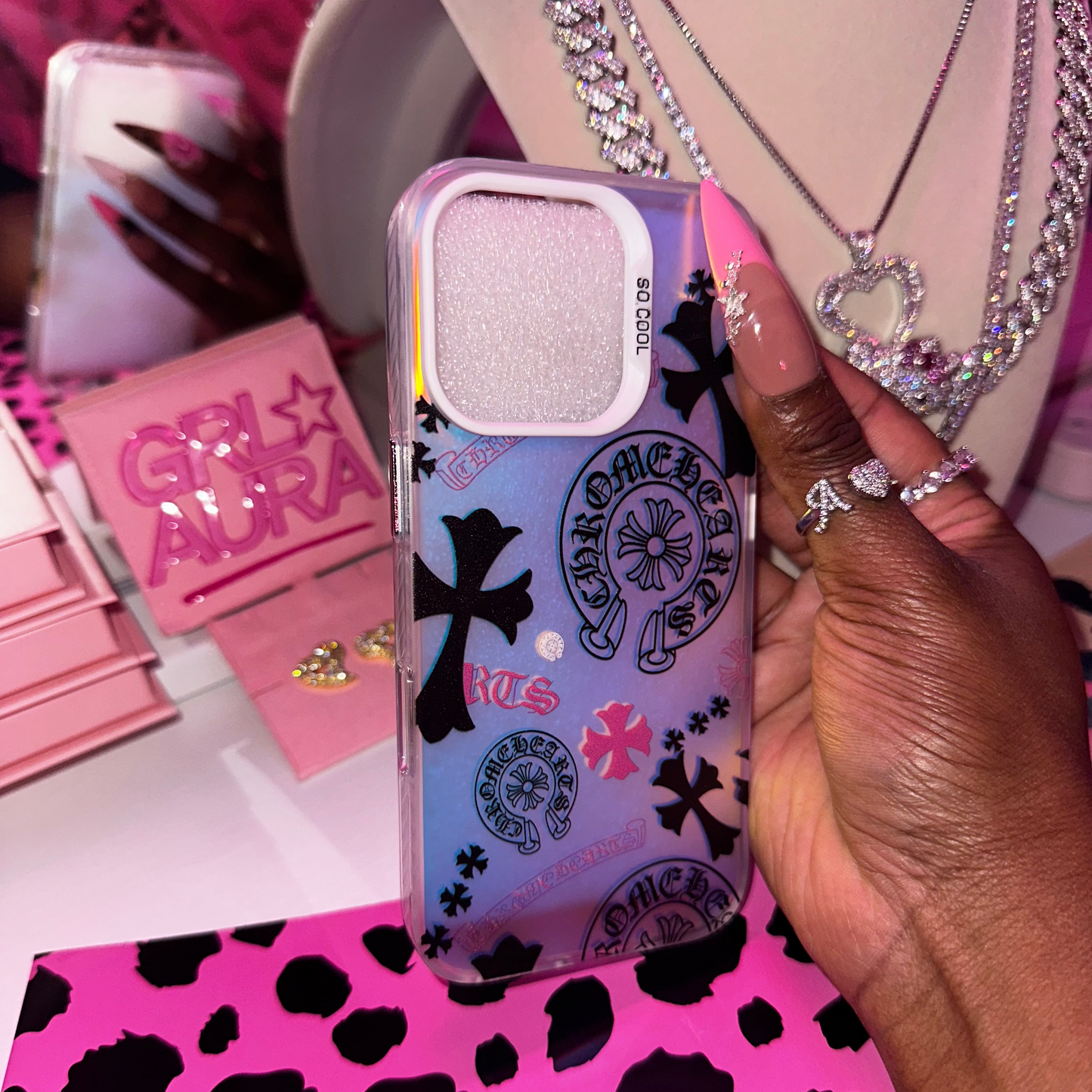 Chrome Iridescent Phone Case