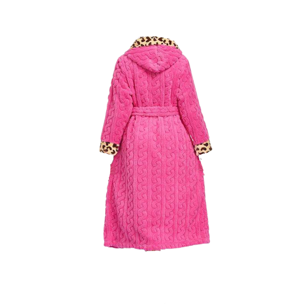Cheetah Pink Robe
