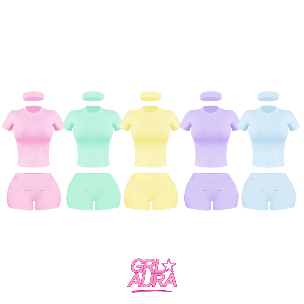 Chill Grl 3pc Short Set
