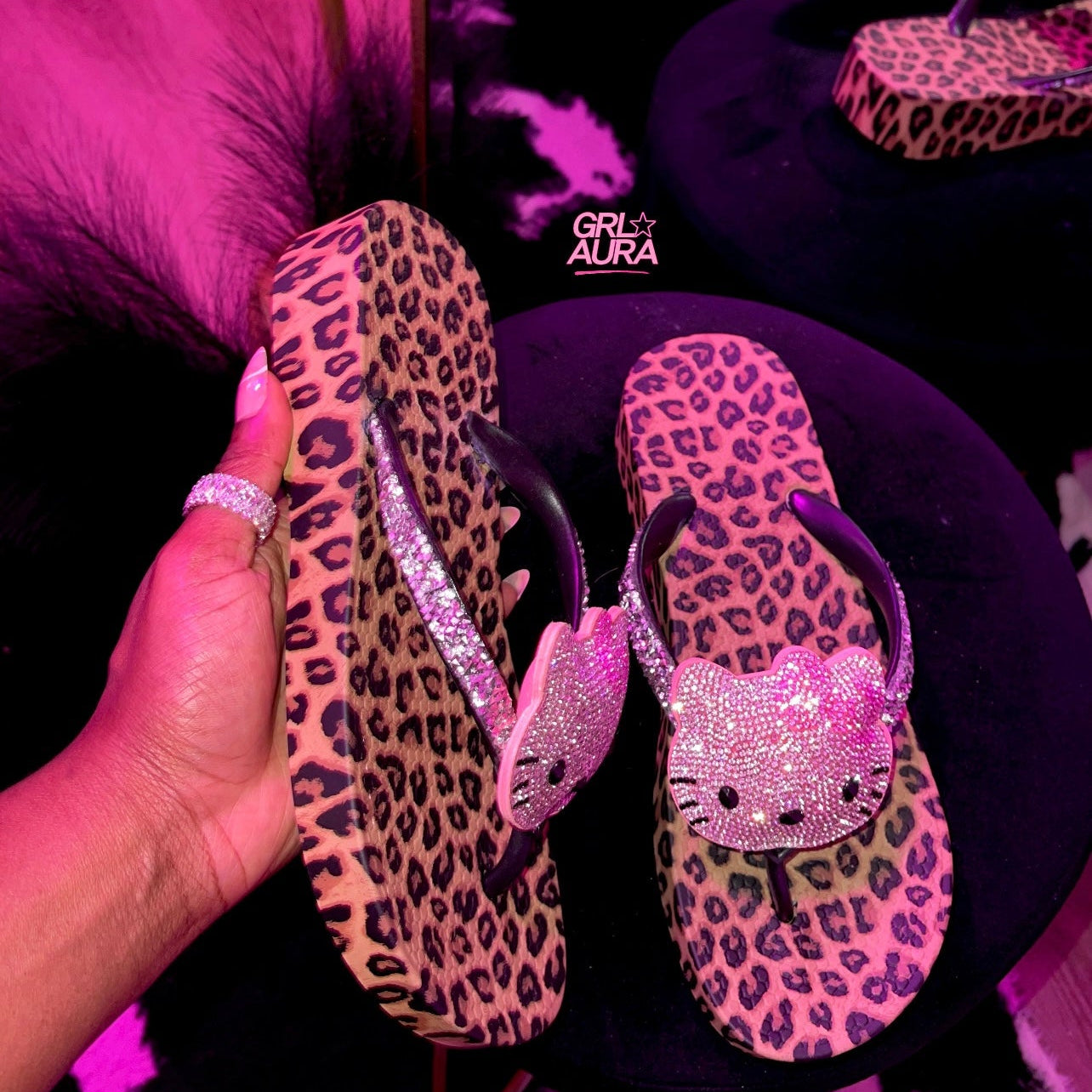 Cheetah HK Flip Flops