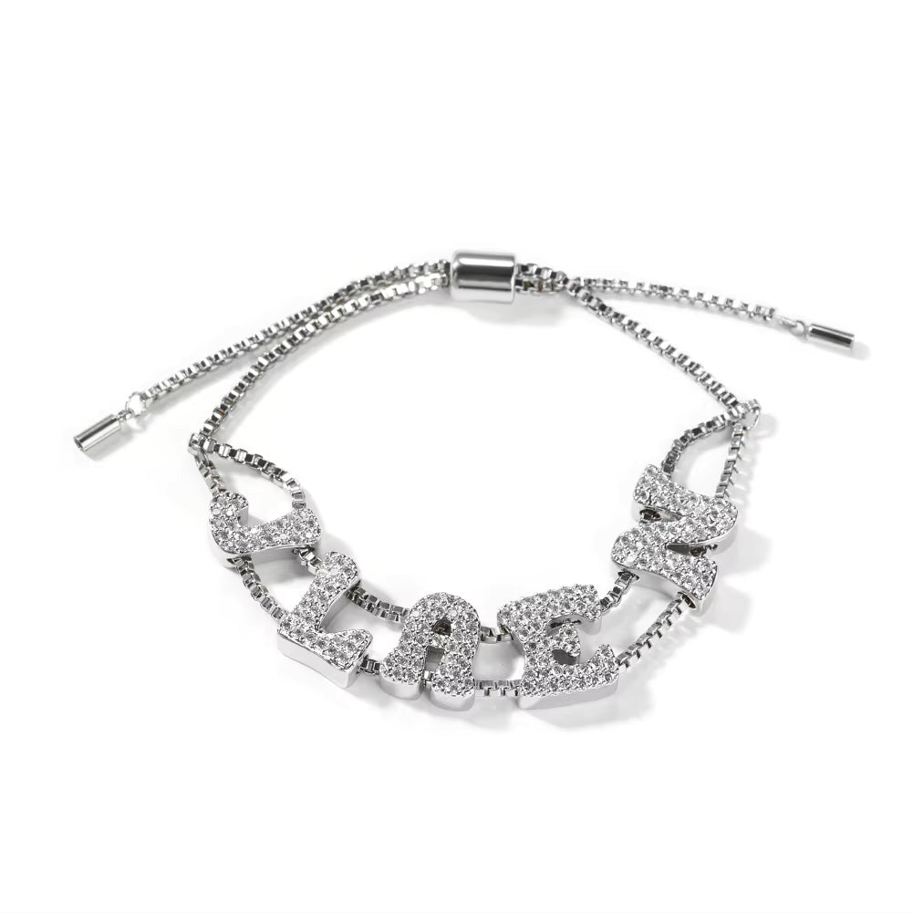 Luxe Adjustable Name Bracelet