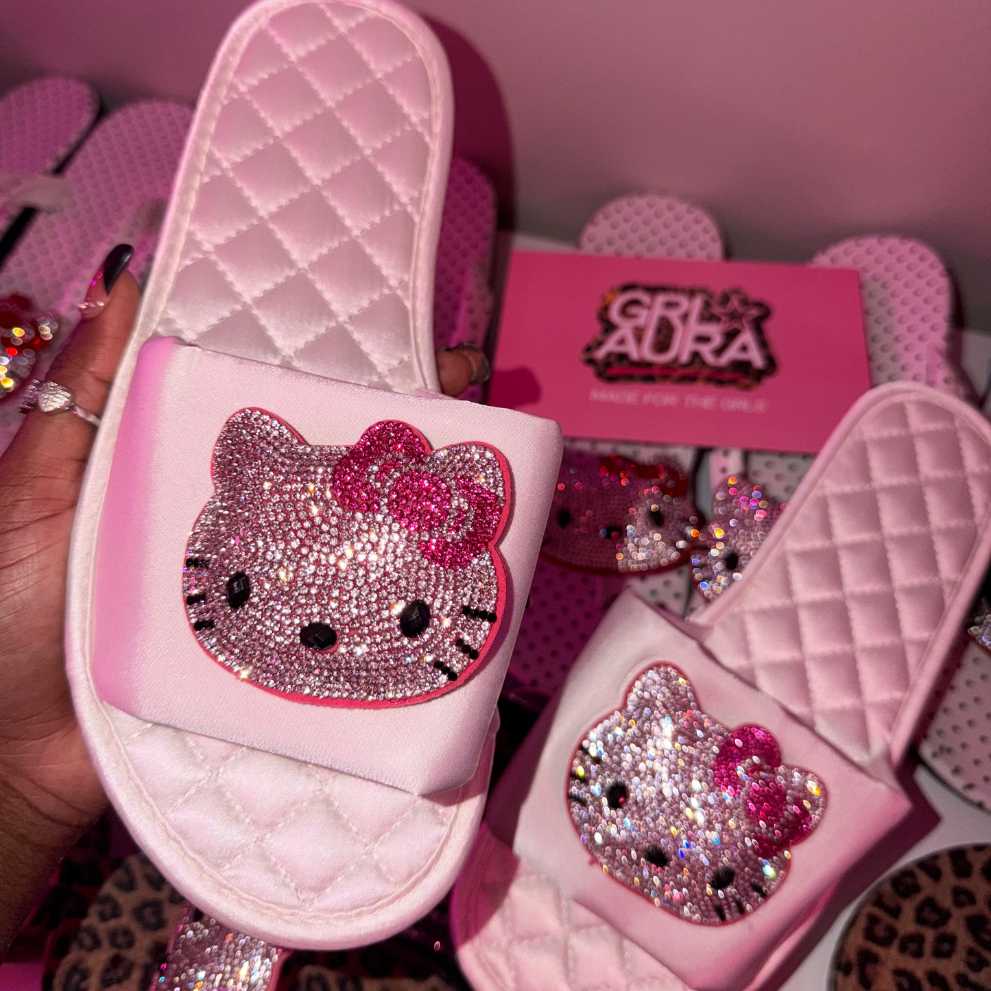 Bedroom White HK Slippers