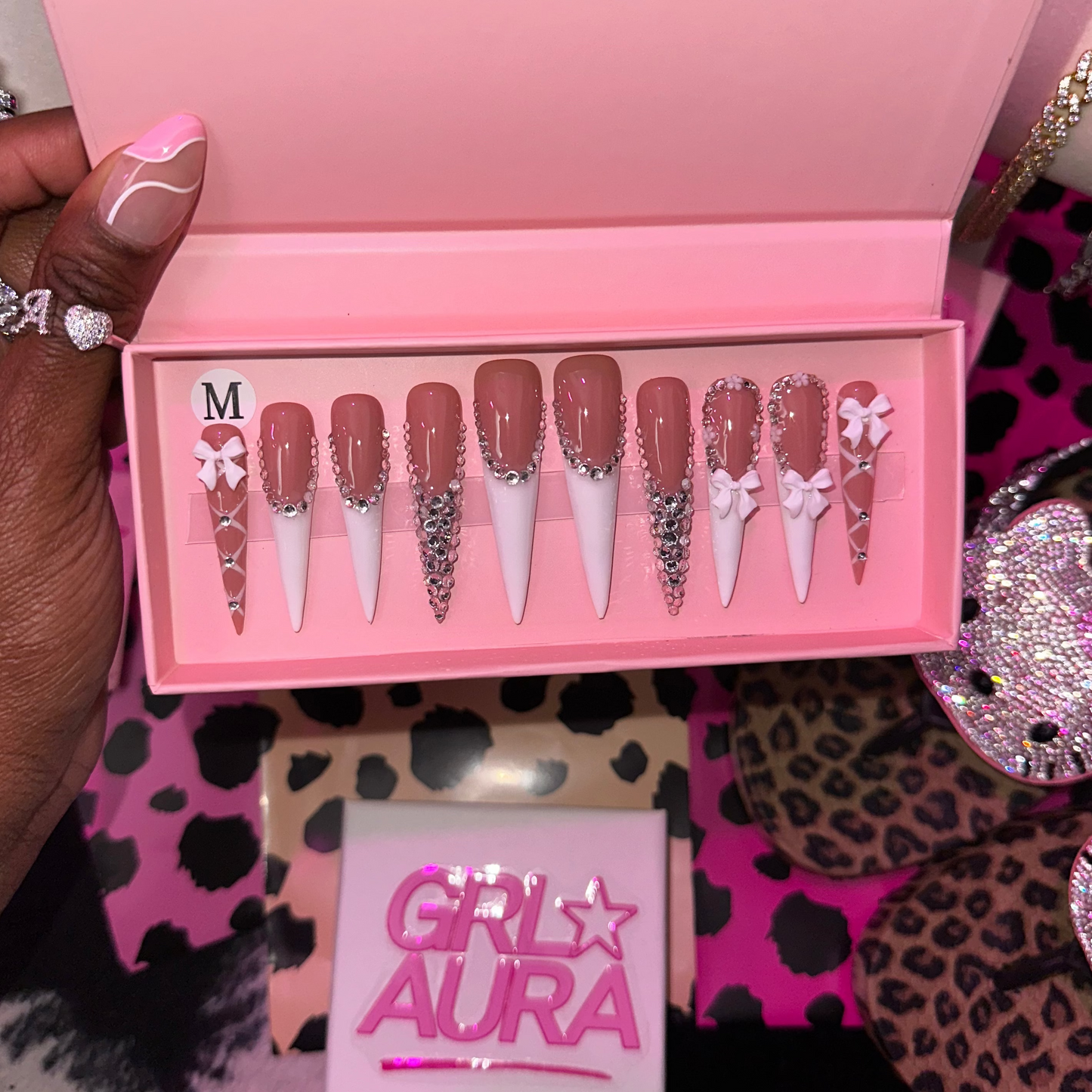 Classy XL Press On Nails