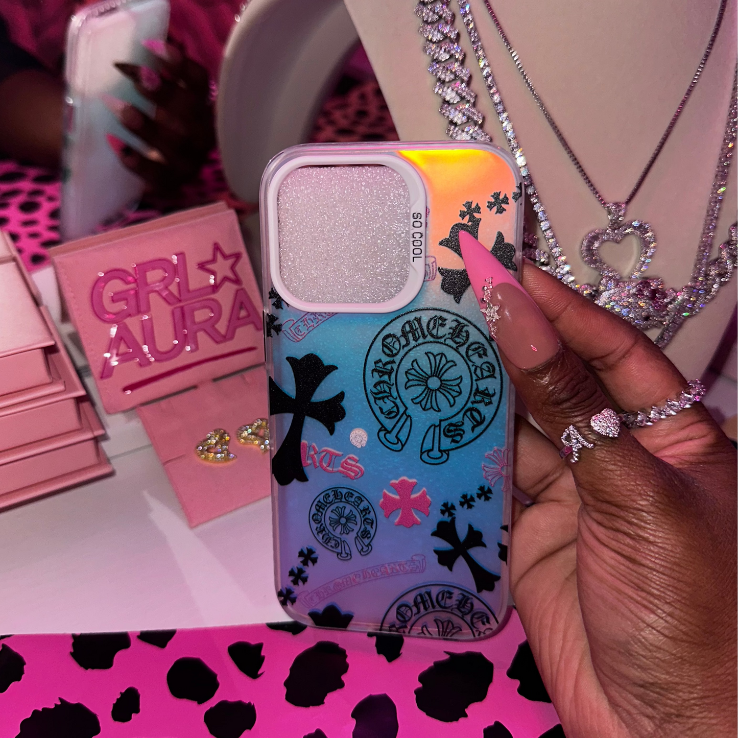 Chrome Iridescent Phone Case
