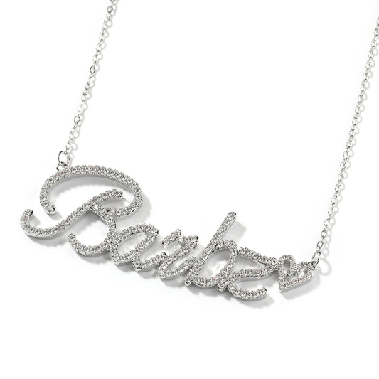 Dainty Heart Name Necklace