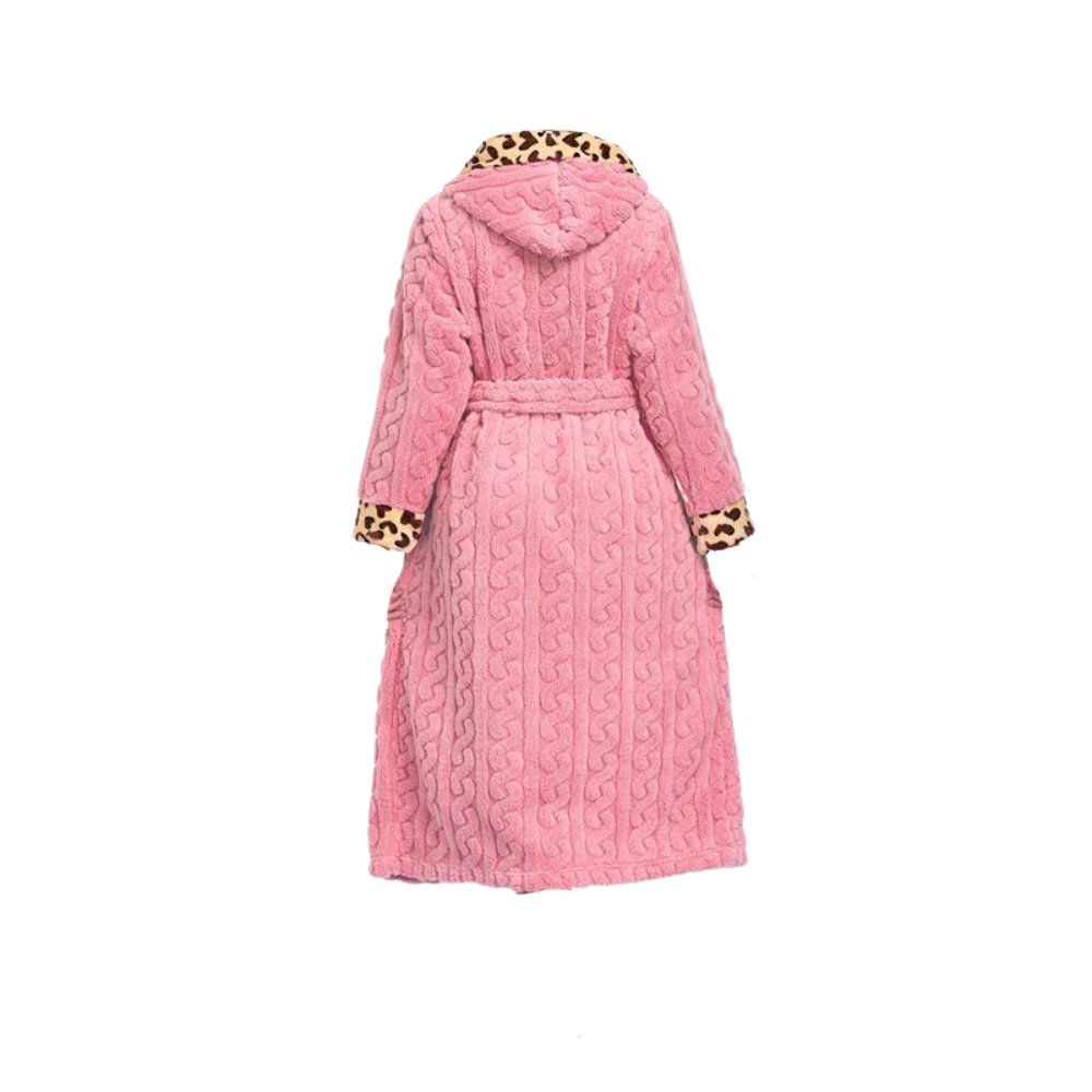 Cheetah Pink Robe